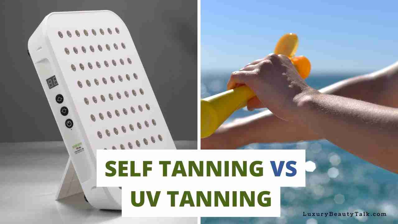 Self Tanning vs UV Tanning