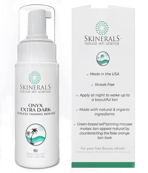 skinerals onyx self tanner