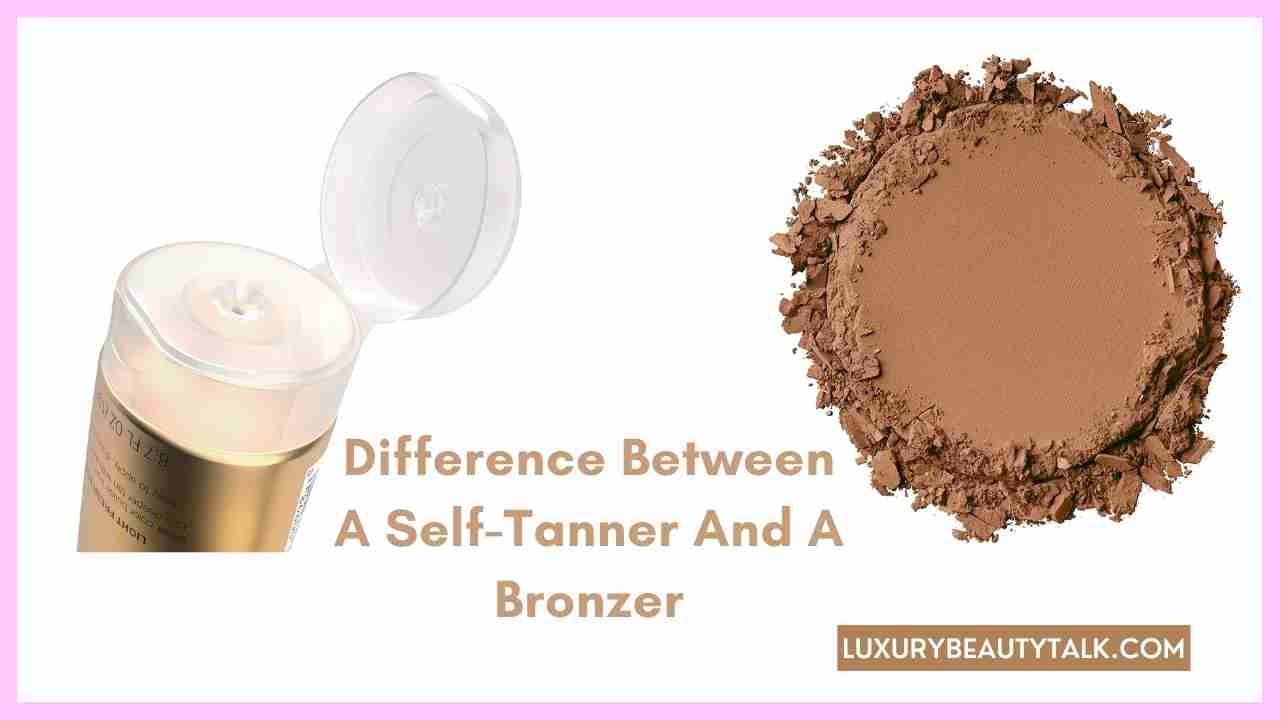 The Difference Between A Self-Tanner And A Bronzer